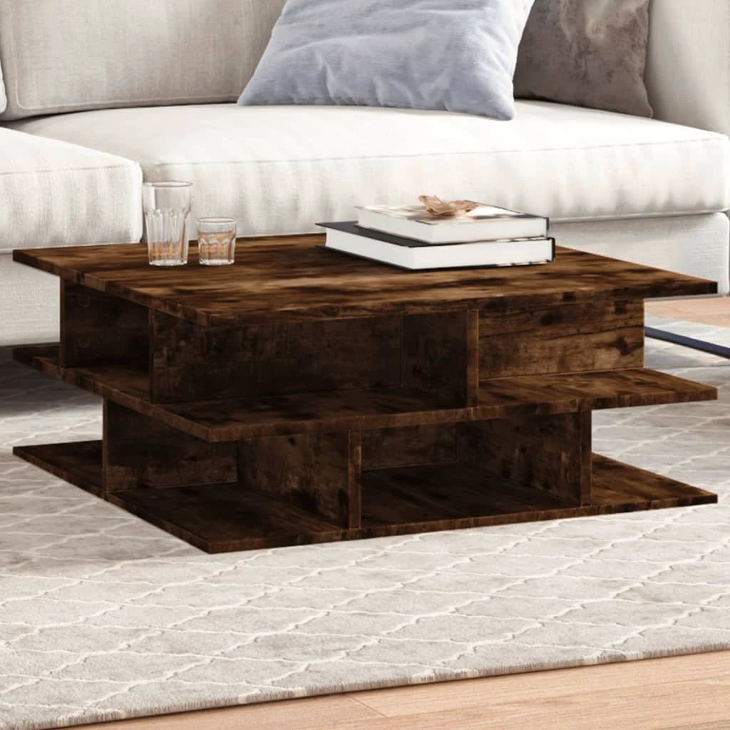 vidaXL VidaXL Coffee Table 70x70x29 cm Engineered Wood Living Room - Coffee Table