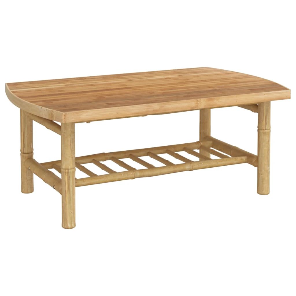 vidaXL VidaXL Garden Coffee Table 90x55x37 cm Bamboo Outdoor - Garden Table