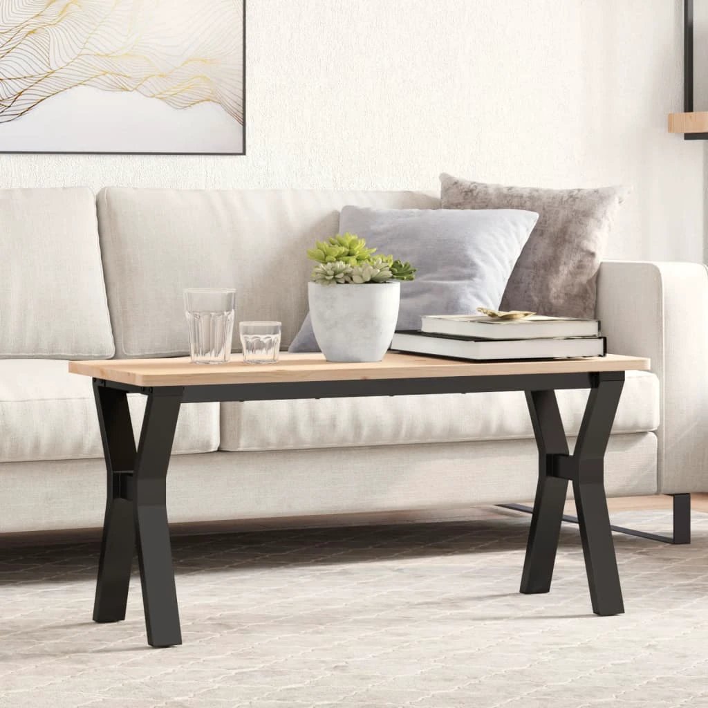 vidaXL Coffee Table Legs Y Frame 90x30x43 cm Cast Iron For DIY Industrial Tables by vidaXL