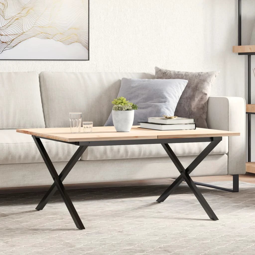 vidaXL VidaXL XFrame Table Legs 80x70x43 Cast Iron DIY - Coffee Table