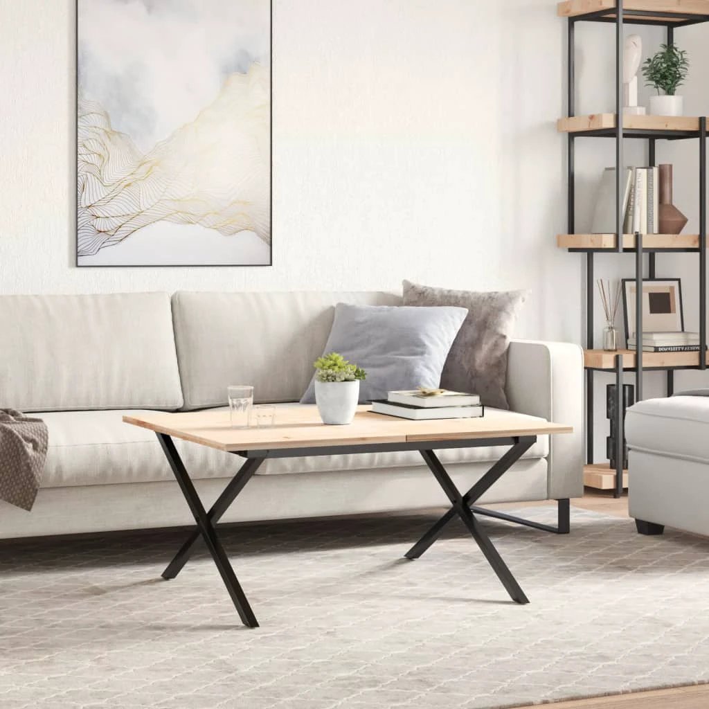 vidaXL VidaXL XFrame Table Legs 80x70x43 Cast Iron DIY - Coffee Table