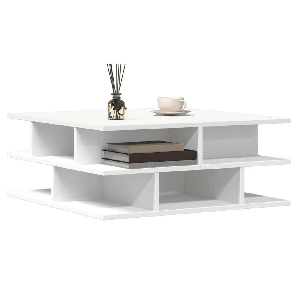 VidaXL Coffee Table 70x70x29 cm Engineered Wood Living Room by vidaXL