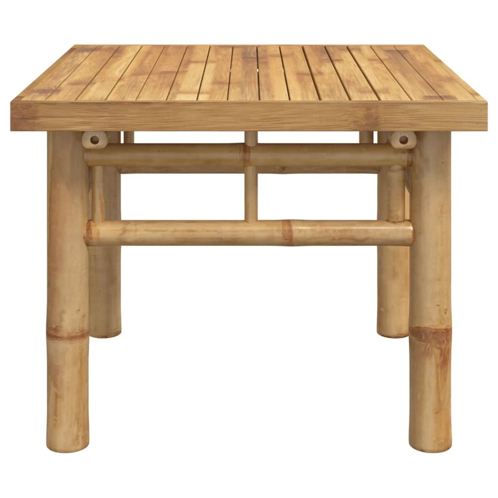 vidaXL vidaXL Coffee Table 45x45x35 cm Bamboo Durable Natural Finish For Living Room And Outdoor Patio - Coffee Table