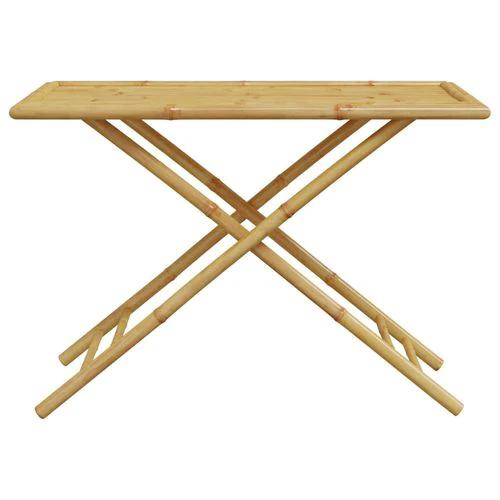 vidaXL vidaXL 5 Piece Garden Dining Set Bamboo with Elegant Design for Outdoor Entertaining and Relaxation - Garden Set