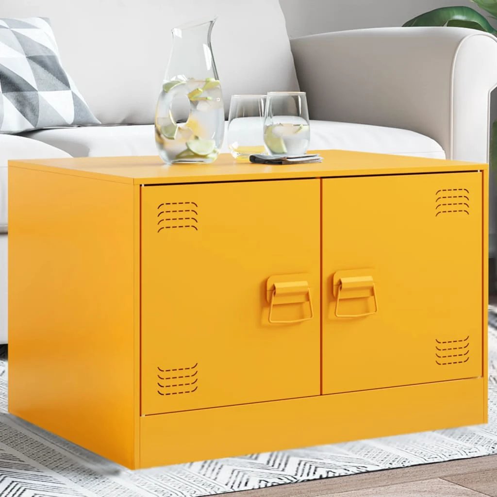 VidaXL Coffee Table 67x50x44 cm Cold Rolled Steel Home by vidaXL