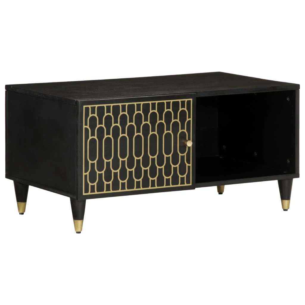 vidaXL VidaXL Coffee Table 80x50x40 cm Solid Mango Wood Decor - Coffee Table