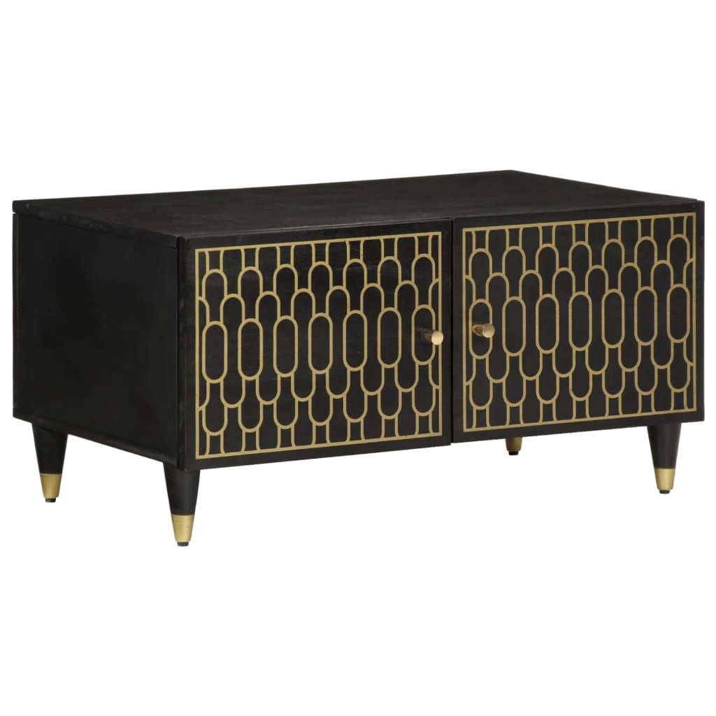 vidaXL VidaXL Coffee Table 80x50x40 cm Solid Mango Wood Home Decor - Coffee Table