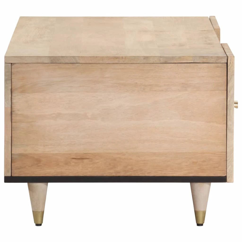 vidaXL Coffee Table 100x54x40 cm Mango Wood for Living Room by vidaXL