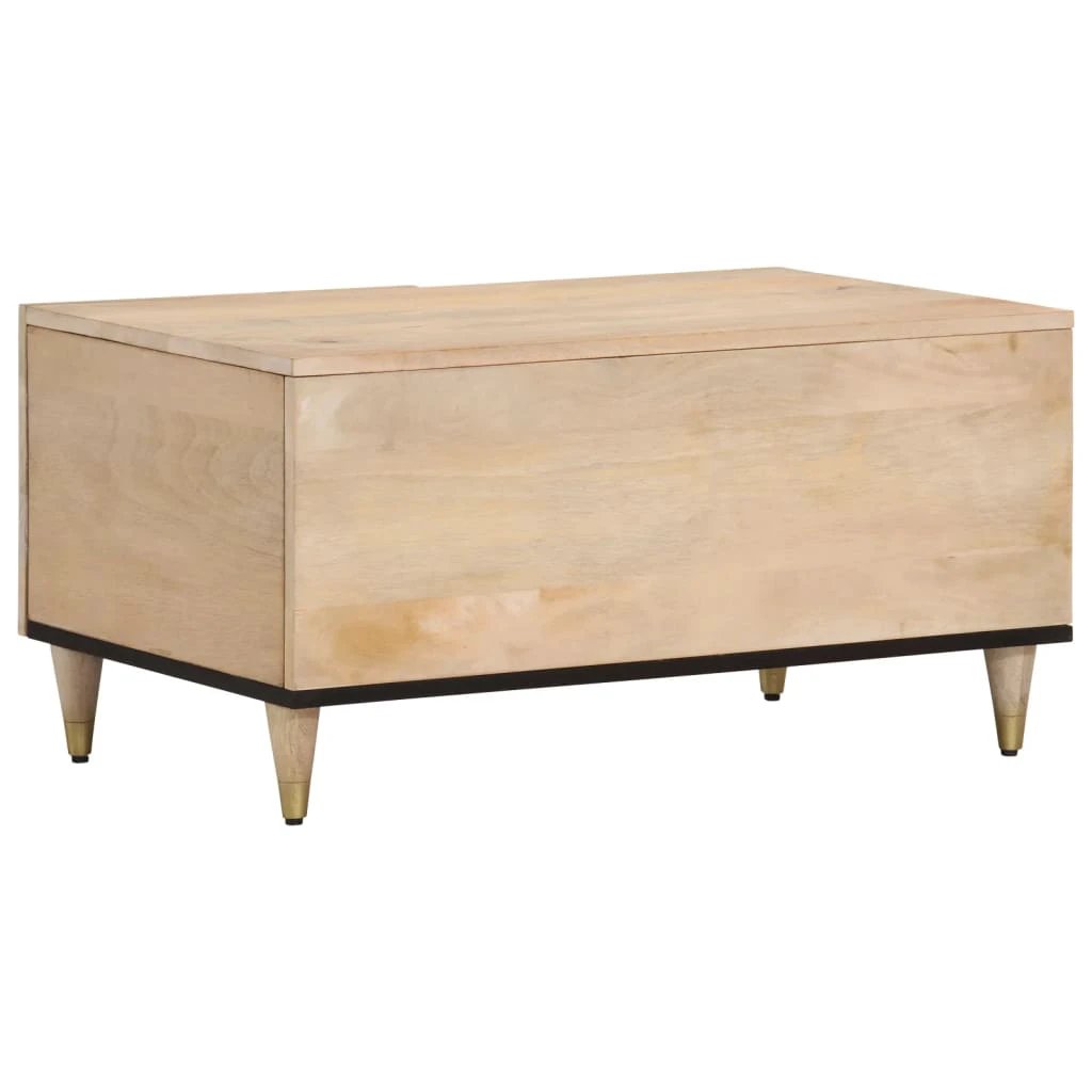 vidaXL VidaXL Coffee Table 80x50x40 cm Solid Mango Wood Decor - Coffee Table