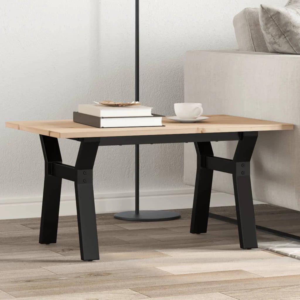 vidaXL VidaXL Coffee Table 80x50x40 Y-Frame Home - Coffee Table