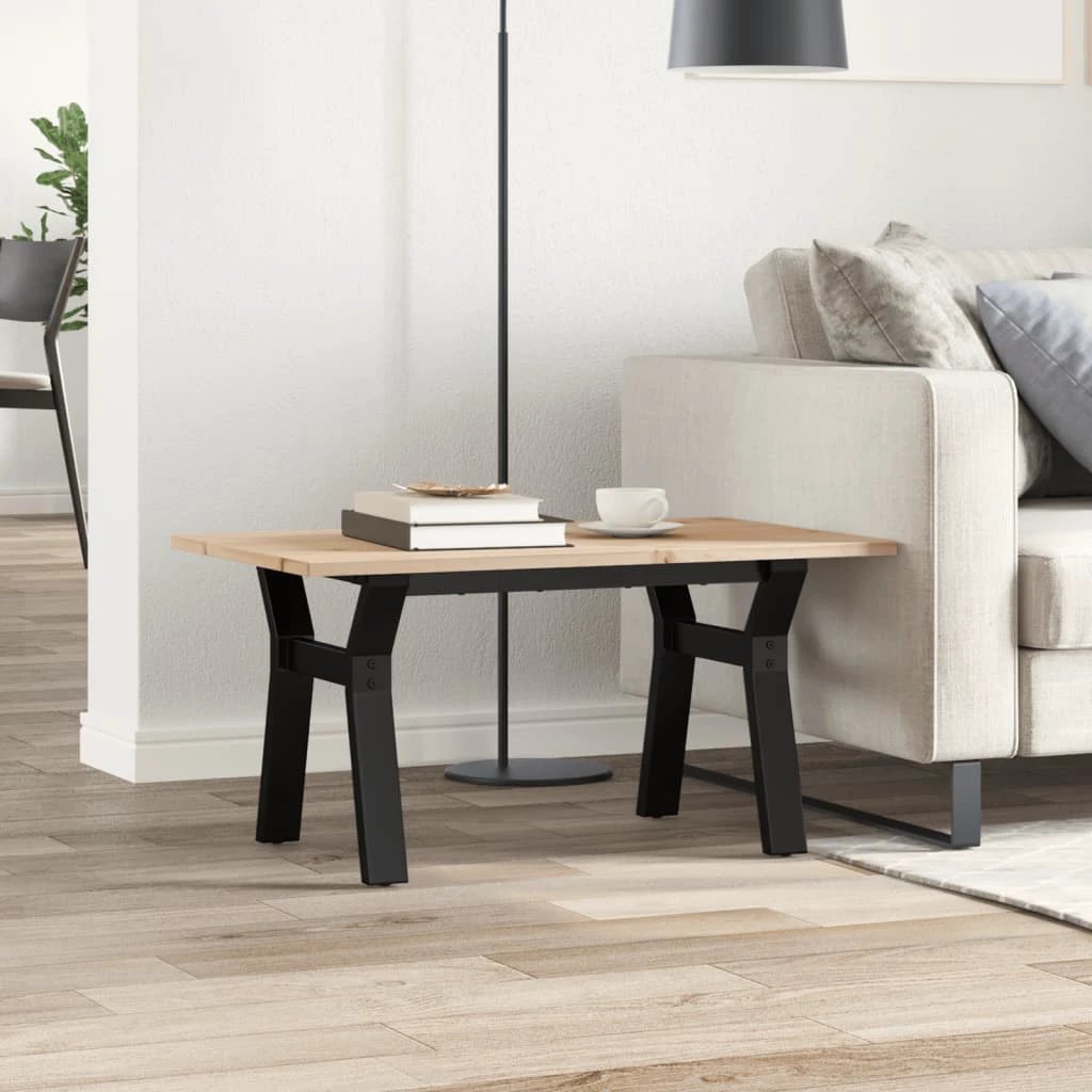 vidaXL VidaXL Coffee Table 80x50x40 Y-Frame Home - Coffee Table