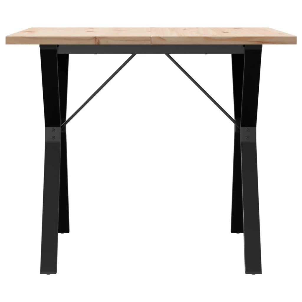 VidaXL Dining Table 90x90 Cast Iron Frame Home by vidaXL