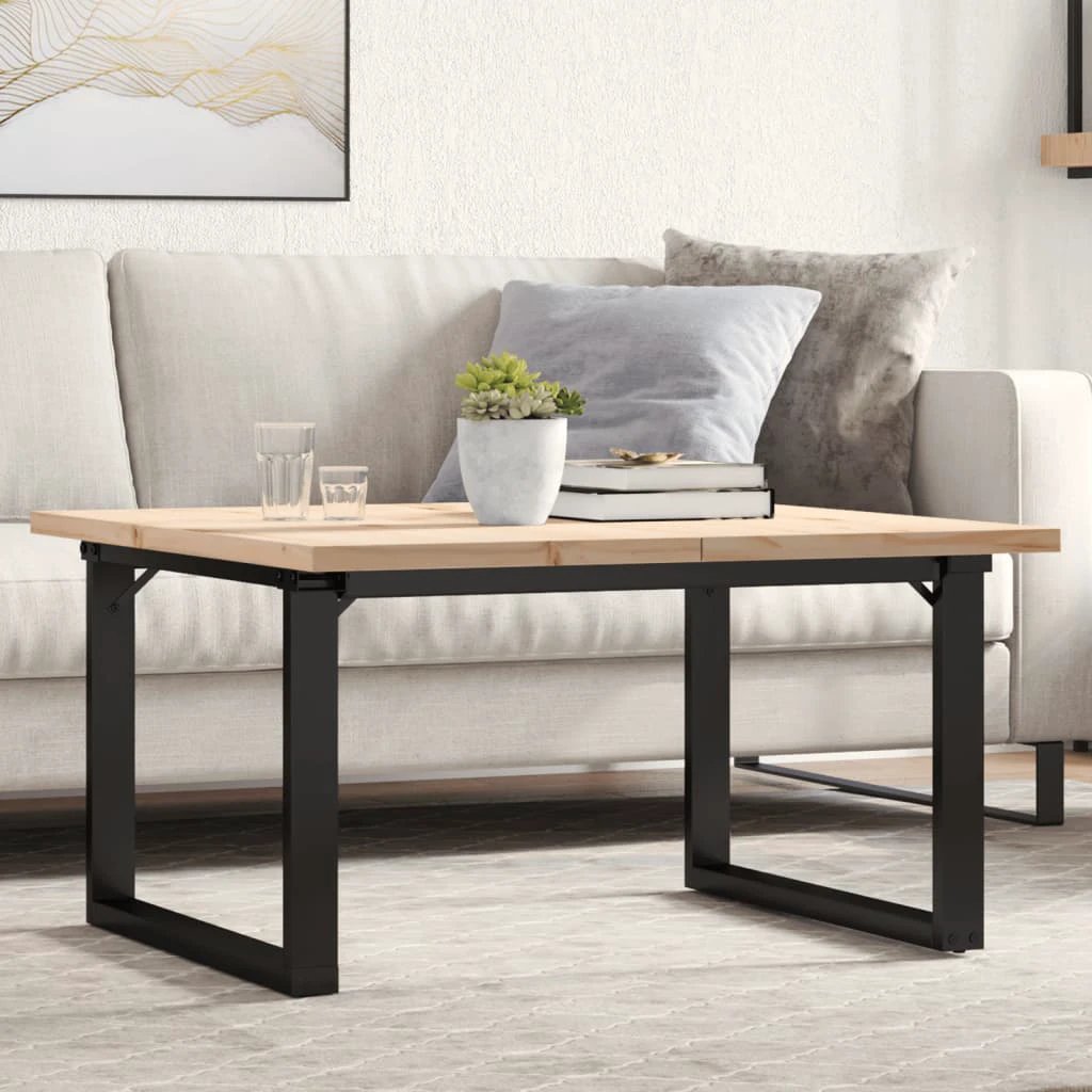 VidaXL Coffee Table 80x80x45cm O Frame Home by vidaXL