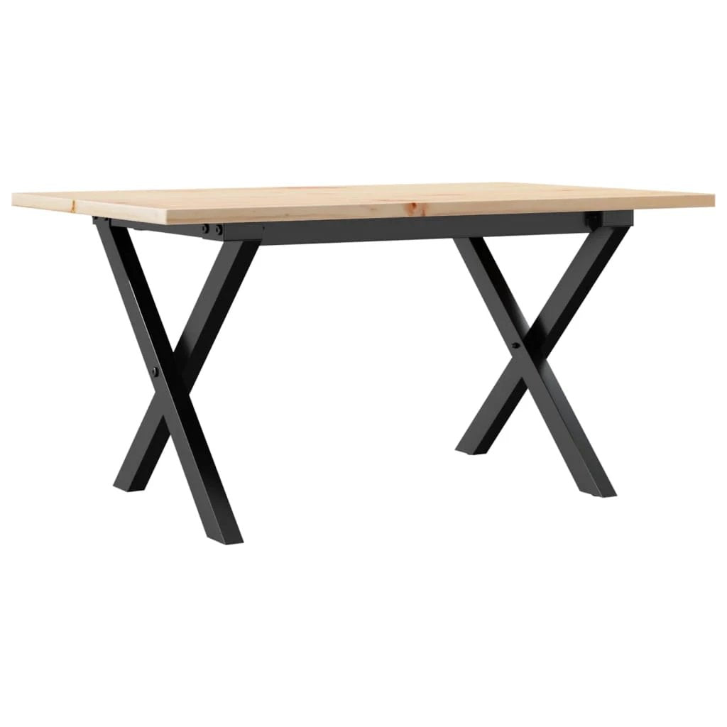 VidaXL Coffee Table 80x50x40 X Frame Living Room by vidaXL