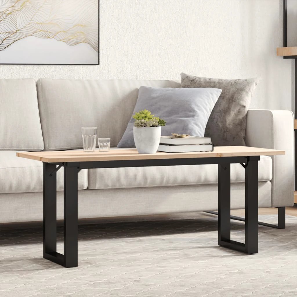 vidaXL vidaXL Coffee Table 110x40x45 O-Frame Living Room - Coffee Table
