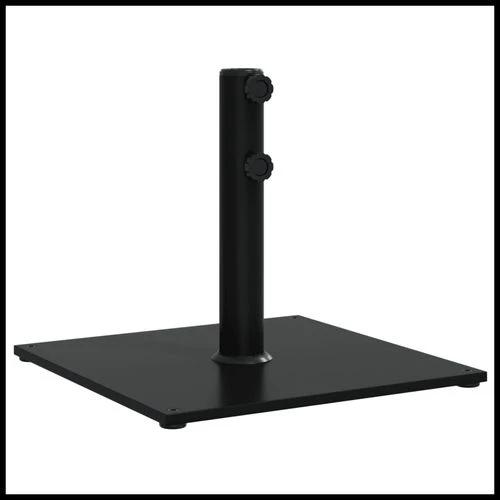 vidaXL vidaXL Parasol Base 17 kg Square with Adjustable Holders for Outdoor Umbrellas - Parasol