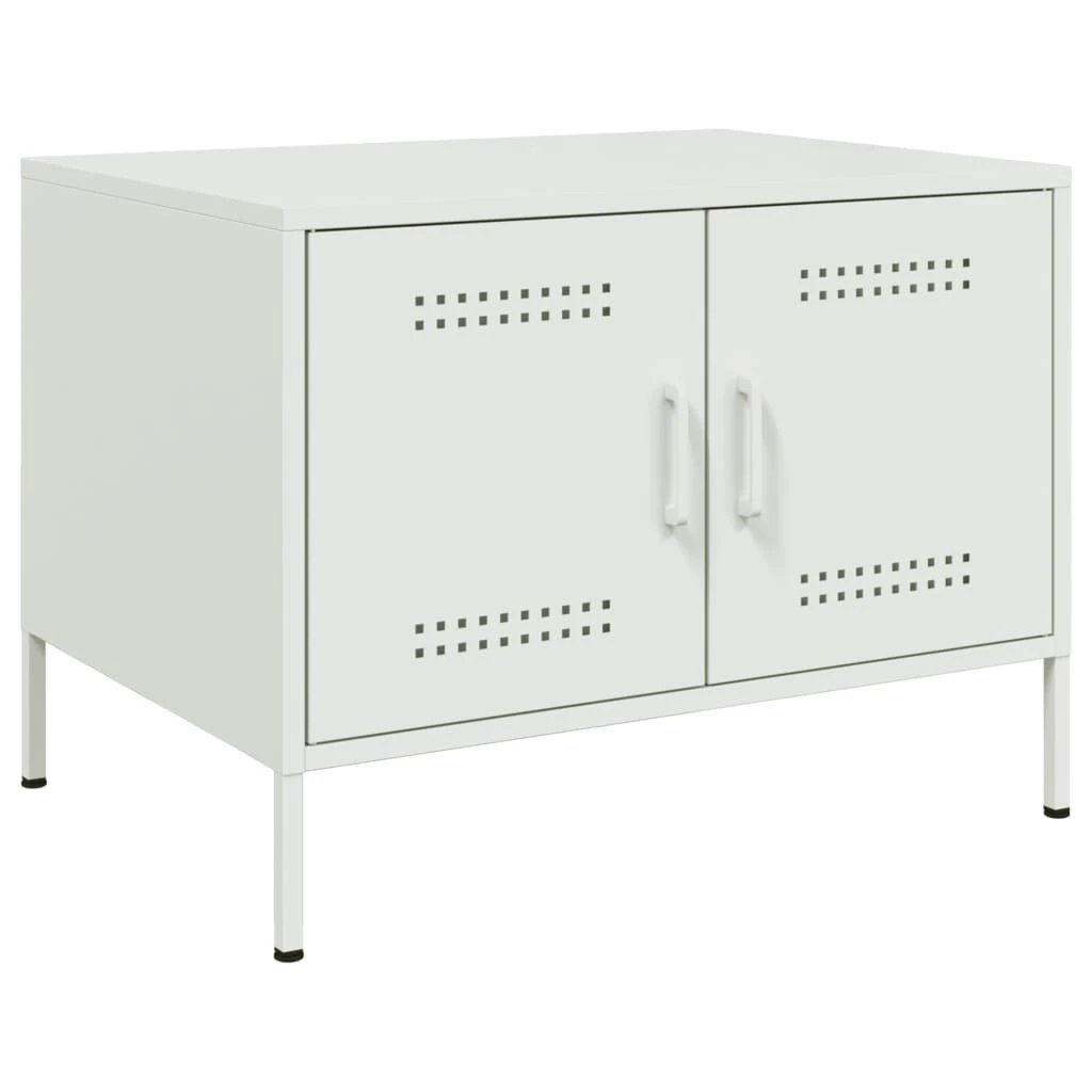 VidaXL Coffee Table 68x50x50.5 Cold Rolled Steel Black by vidaXL