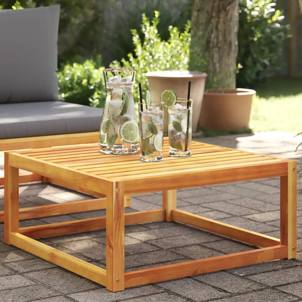 vidaXL vidaXL Garden Table 65x65x29 cm Solid Wood Acacia - Garden Table