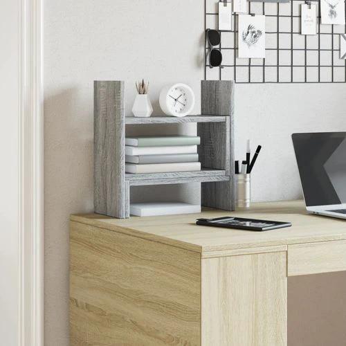 vidaXL Desk Organiser 34.5x15.5x35.5 cm Durable Engineered Wood for Office and Home Use by vidaXL