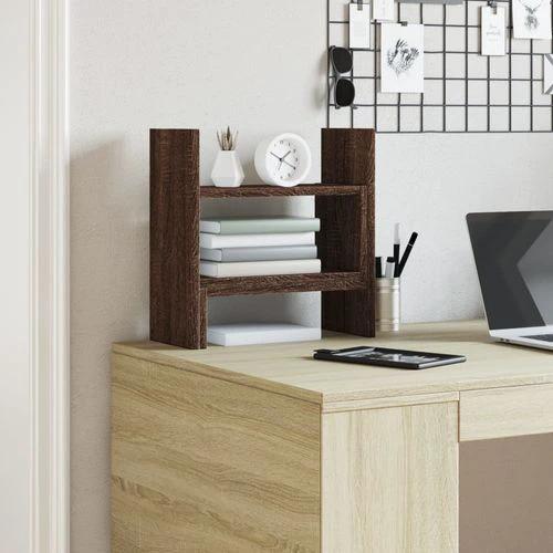 vidaXL Desk Organiser 34.5x15.5x35.5 cm Durable Engineered Wood for Office and Home Use by vidaXL