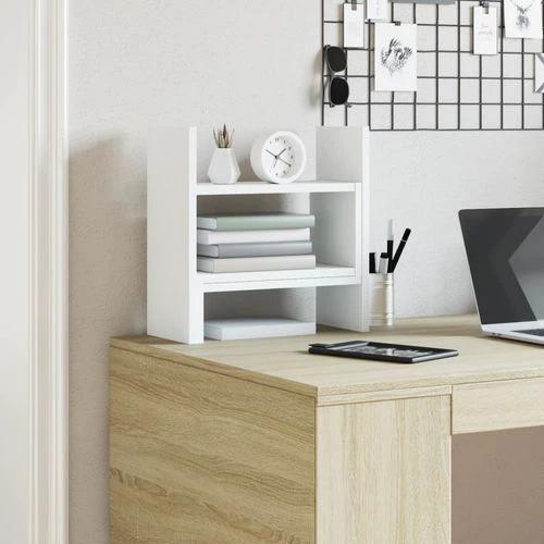 vidaXL vidaXL Desk Organiser 34.5x15.5x35.5 cm Durable Engineered Wood for Office and Home Use - Desk