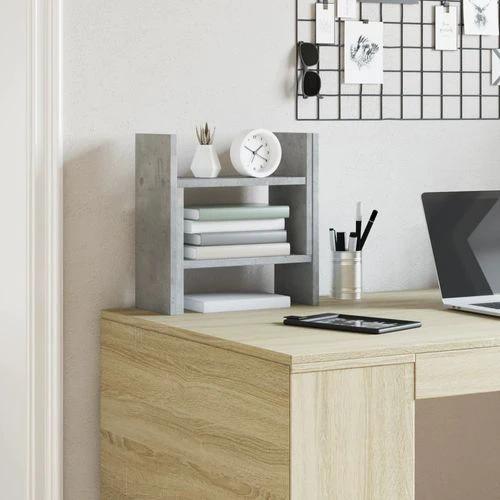 vidaXL vidaXL Desk Organiser 34.5x15.5x35.5 cm Durable Engineered Wood for Office and Home Use - Desk