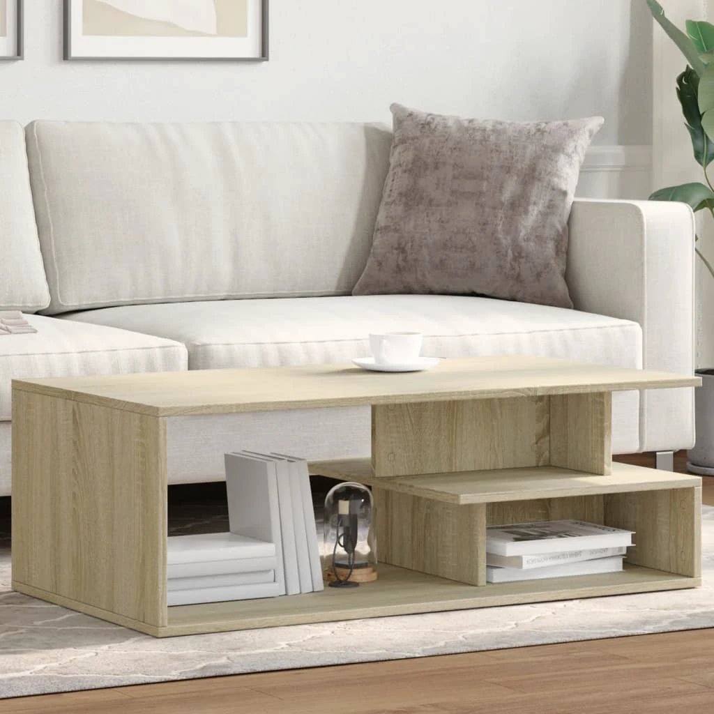 vidaXL VidaXL Coffee Table 102x55x35 Engineered Wood Living Room - Coffee Table