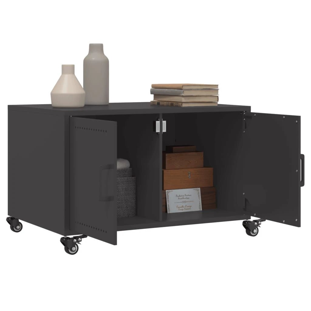 VidaXL Coffee Table 68x50x43.5 cm Wheels by vidaXL