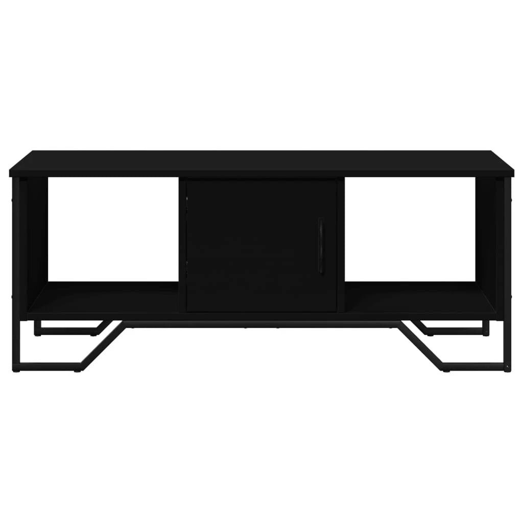 vidaXL VidaXL Black Engineered Wood Coffee Table 100x51x40 Cm - Coffee Table