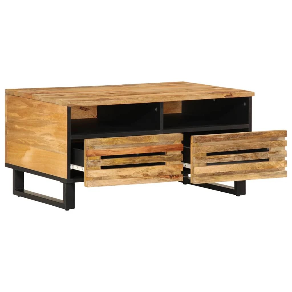 VidaXL Coffee Table 80x55x40 cm Solid Mango Wood Lounge by vidaXL