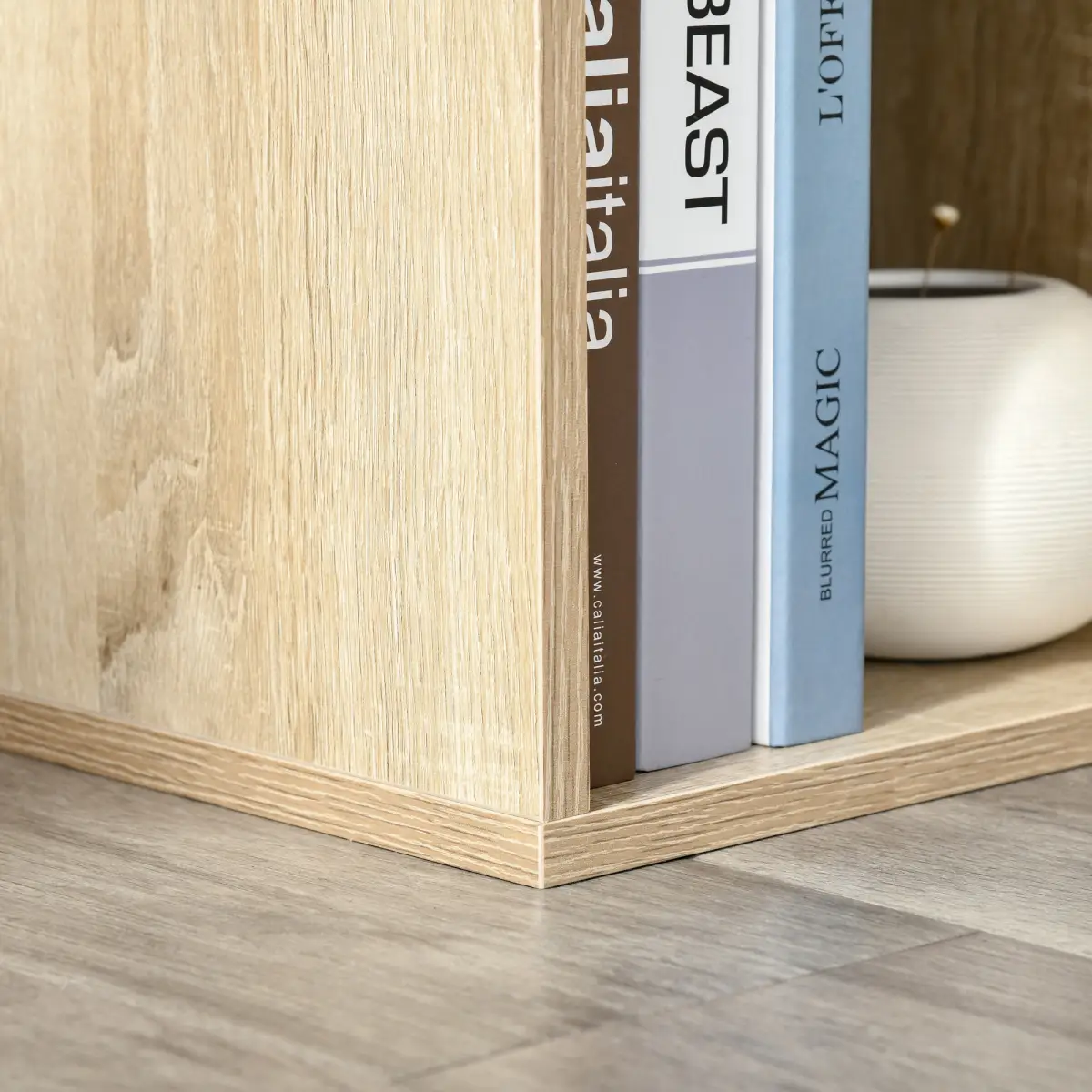 HOMCOM HOMCOM Cubic Cabinet Bookcase Storage Shelves for Home Office - Bookcase