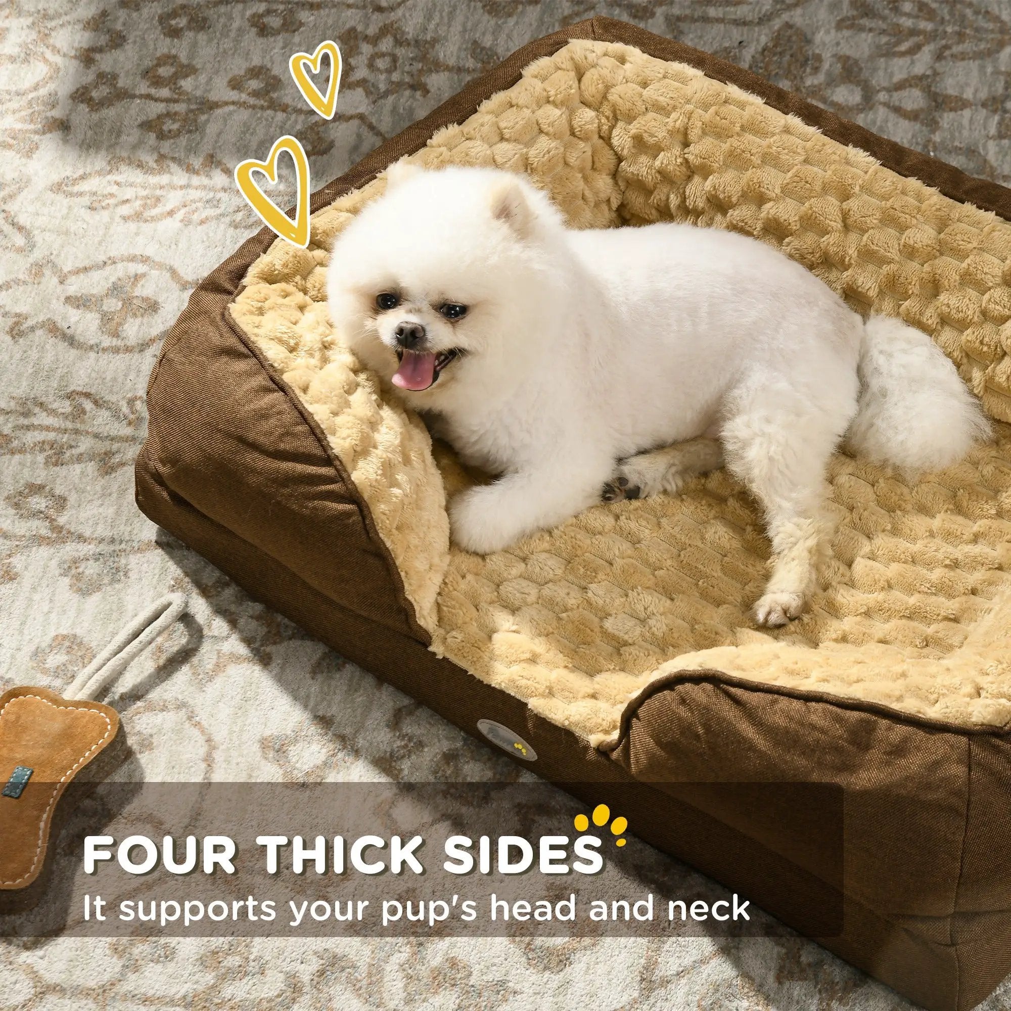 PawHut PawHut Dog Bed Calming Pet Bed Dog Mattress for Small Dogs - Dog Beds
