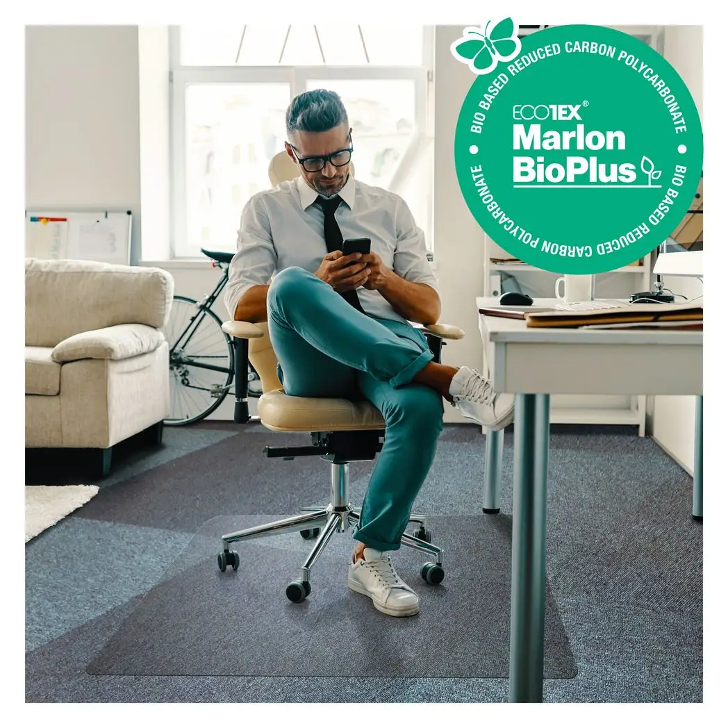 Floortex® Ecotex® Marlon BioPlus Polycarbonate Chair Mat - Rug