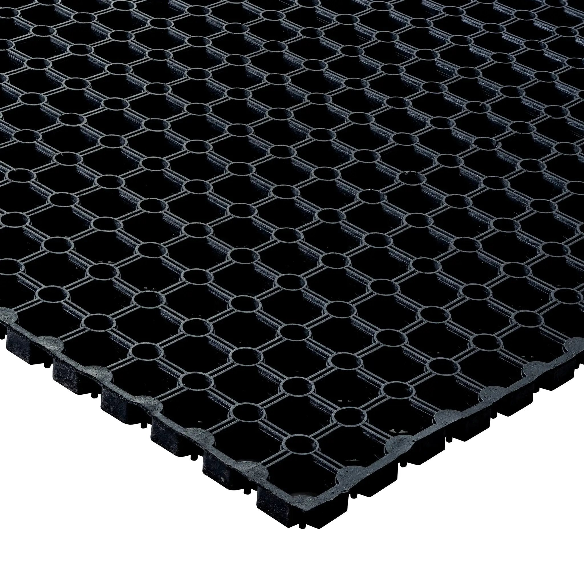Floortex® Doortex® Octomat Black All-Weather Heavy Duty Outdoor Entrance mat - Rug