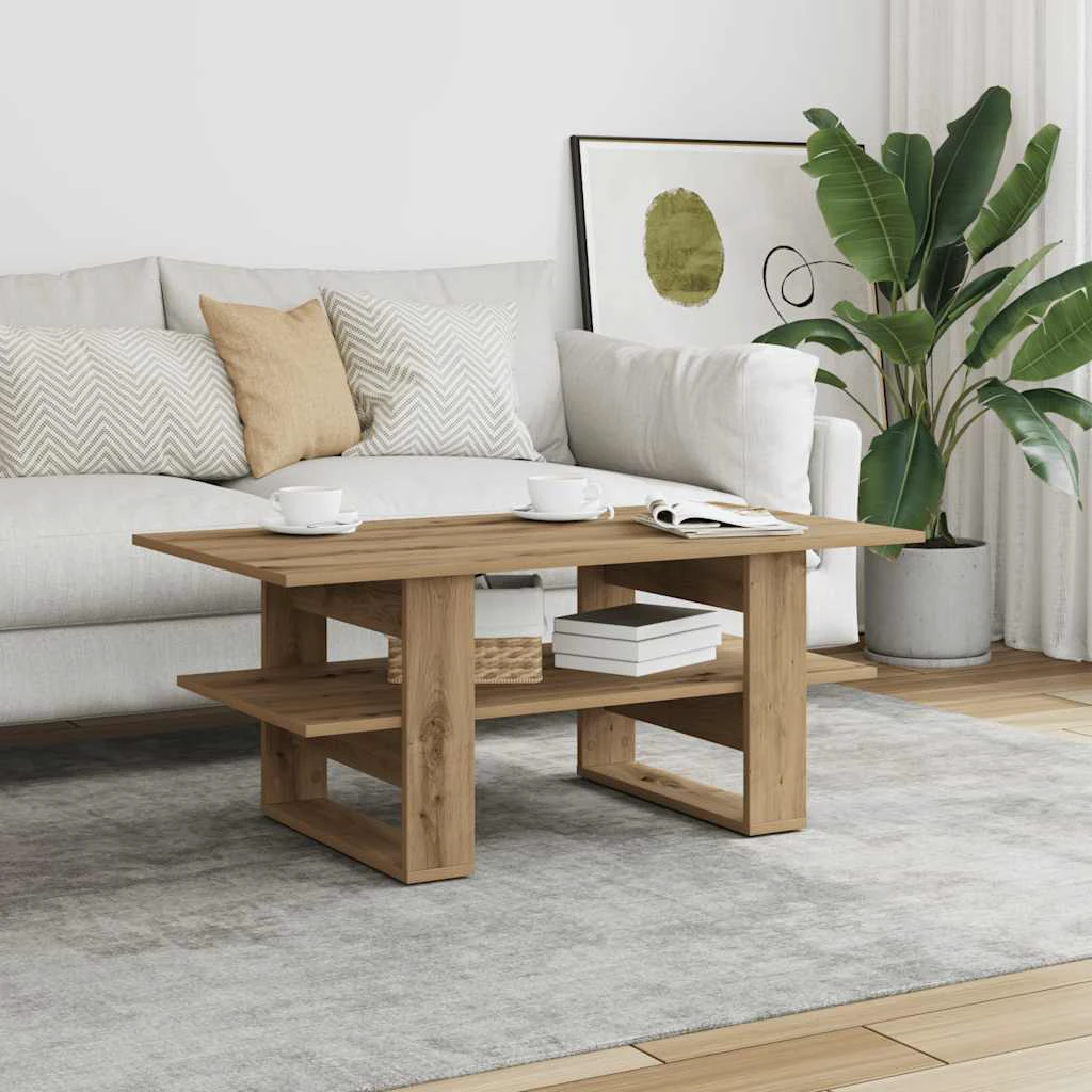 VidaXL Coffee Table 102x55x42cm Engineered Wood Living Room by vidaXL