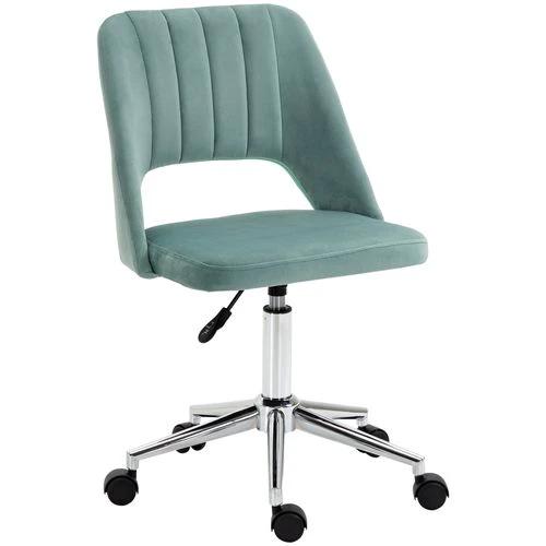 Vinsetto Vinsetto Mid-Back Swivel Office Chair with Adjustable Height and Armless Design for Home Office and Study Use - Office Chair