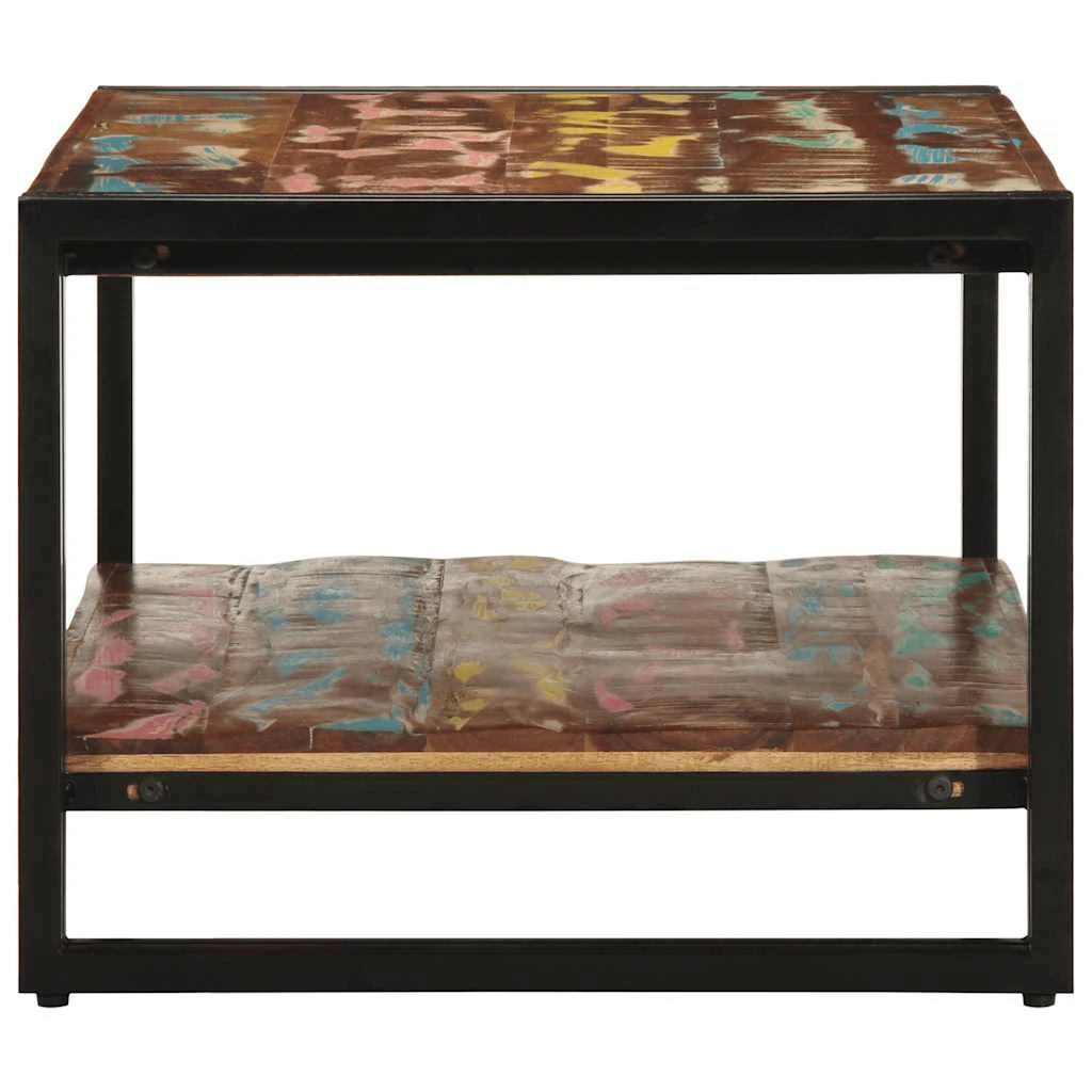 VidaXL Coffee Table 90x50x38 cm Multicolour Solid Reclaimed Wood For Living Room Decor by vidaXL
