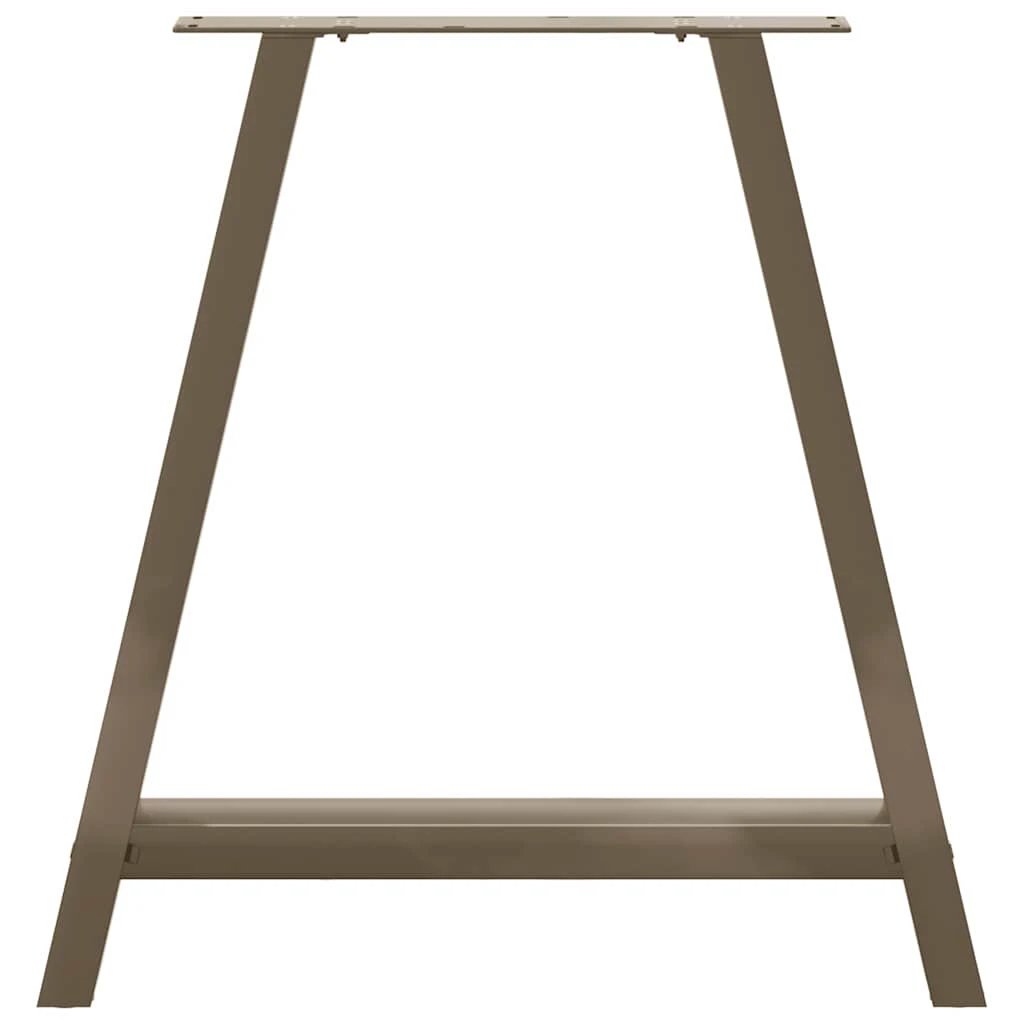 VidaXL A-Frame Coffee Table Legs 80x72 cm Steel by vidaXL