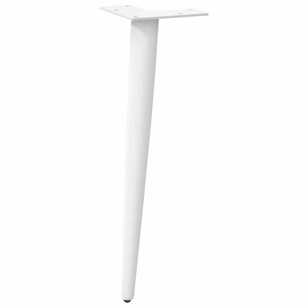vidaXL VidaXL Conical Table Legs 30-31cm White DIY - Coffee Table