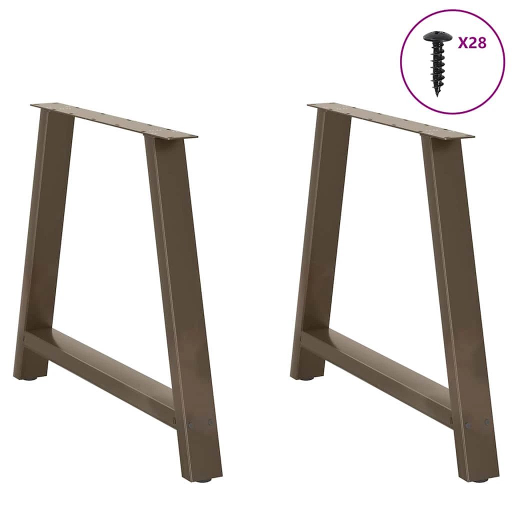 vidaXL VidaXL Coffee Table Legs 100x72-73 Ashape DIY - Coffee Table