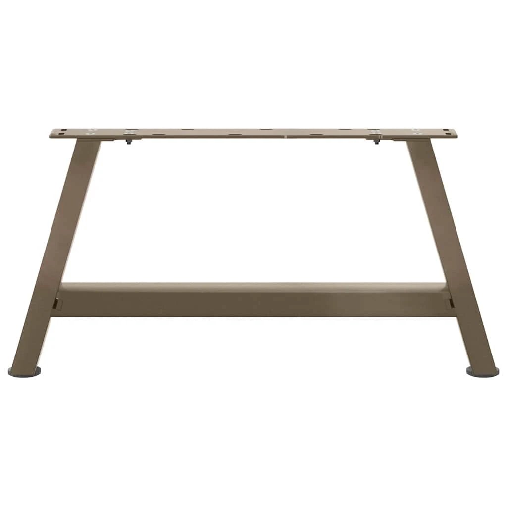 vidaXL VidaXL A Shaped Coffee Table Legs 70x30-31 cm Powder Coated Steel Heavy Duty Set of 2 for DIY Furniture - Coffee Table
