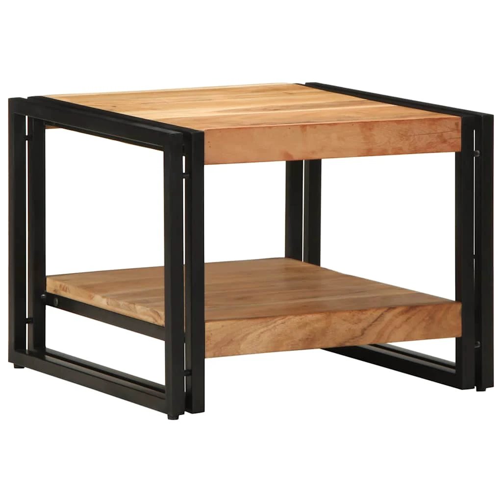 vidaXL VidaXL Coffee Table 50x50x38 cm Solid Acacia Wood for Living Room Entertaining At Home - Coffee Table