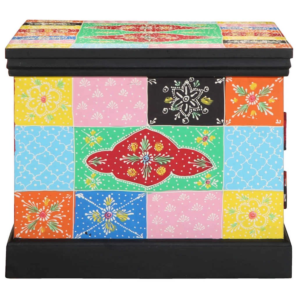 vidaXL Coffee Table 90x50x40 cm Multicolour Solid Mango Wood Durable Living Room by vidaXL