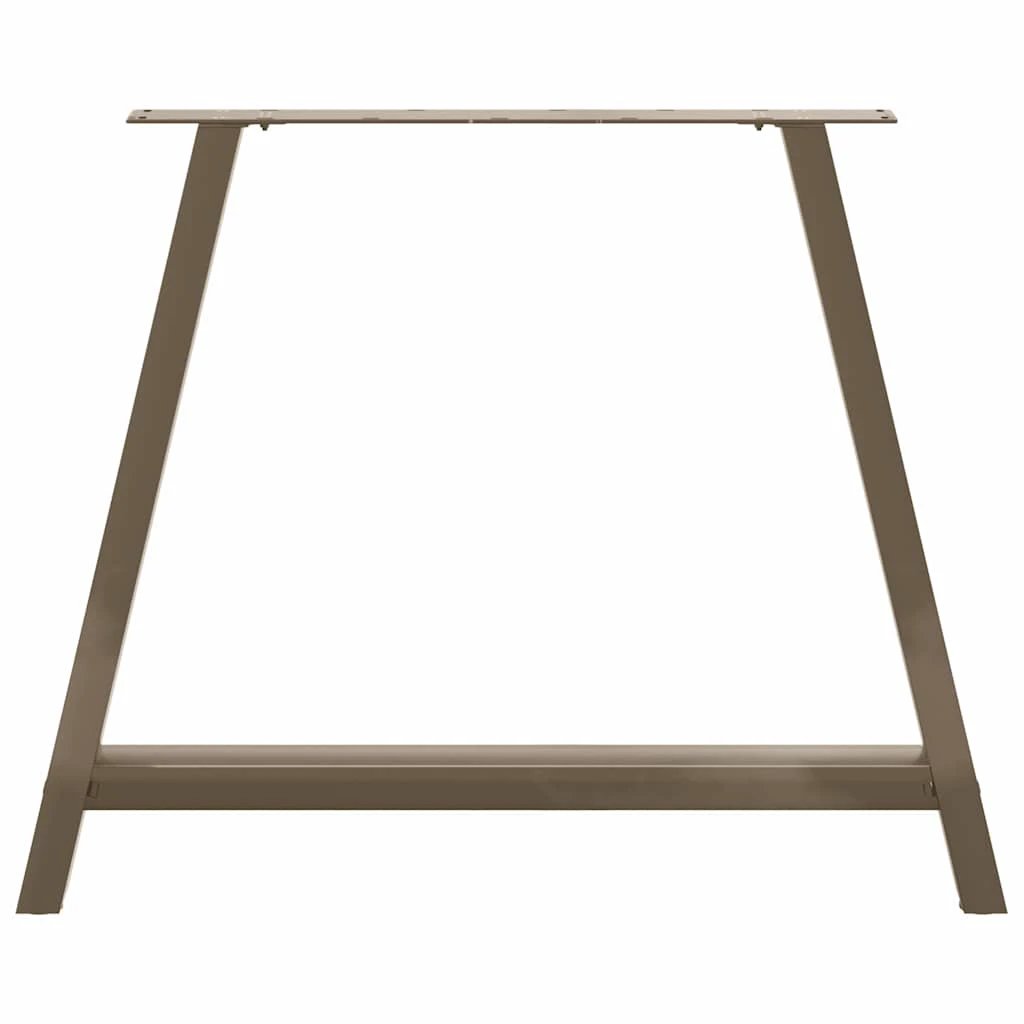 VidaXL Coffee Table Legs A Shaped 90 By 72 To 73 Cm Powder Coated Steel For DIY Tables by vidaXL