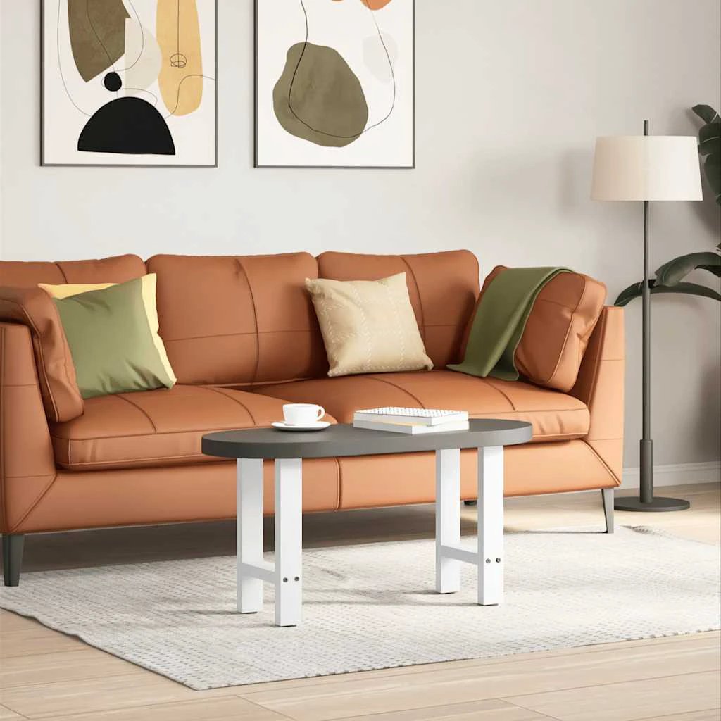 VidaXL Coffee Table Legs 28x42-43 cm Powder Coated Steel Set Of 2 For DIY Projects by vidaXL