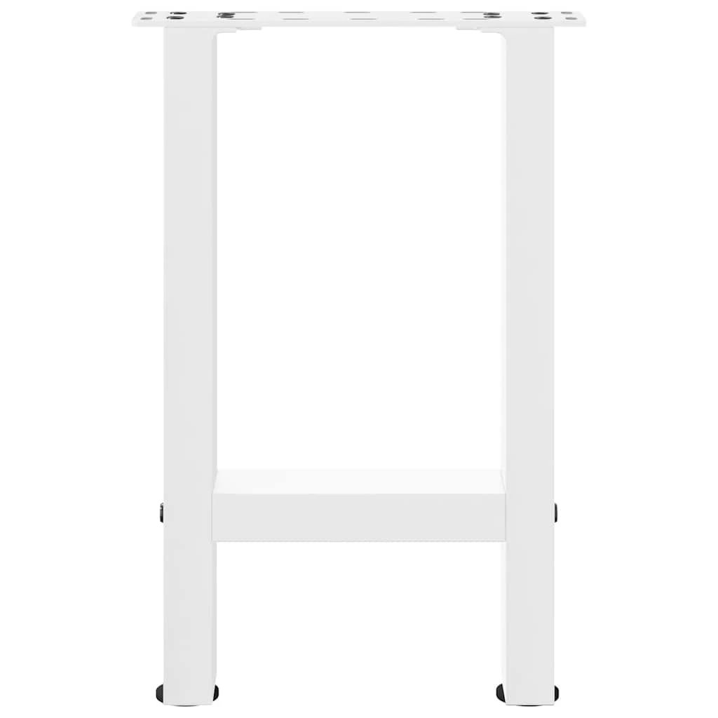 VidaXL Coffee Table Legs 28x42-43 cm Powder Coated Steel Set Of 2 For DIY Projects by vidaXL