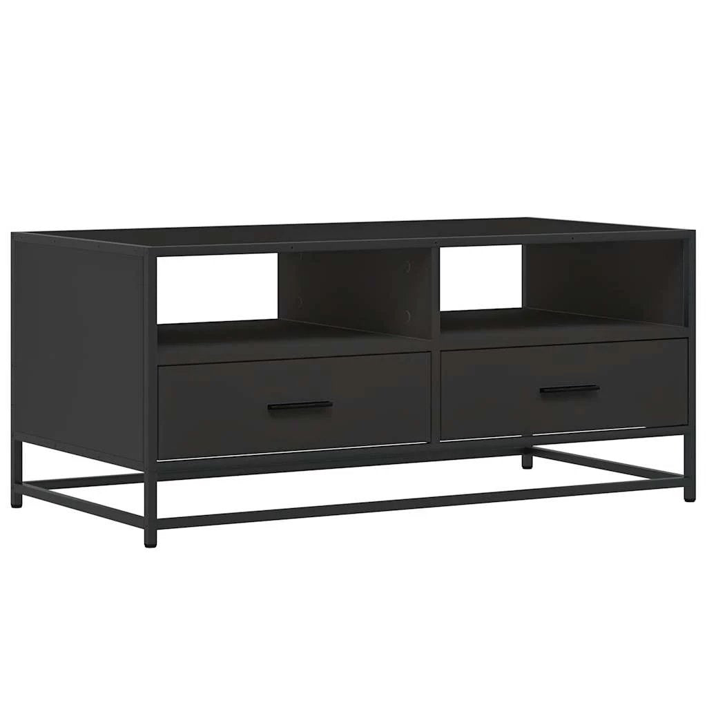 vidaXL VidaXL Coffee Table 100x50x45 CM Wood And Metal Home - Coffee Table
