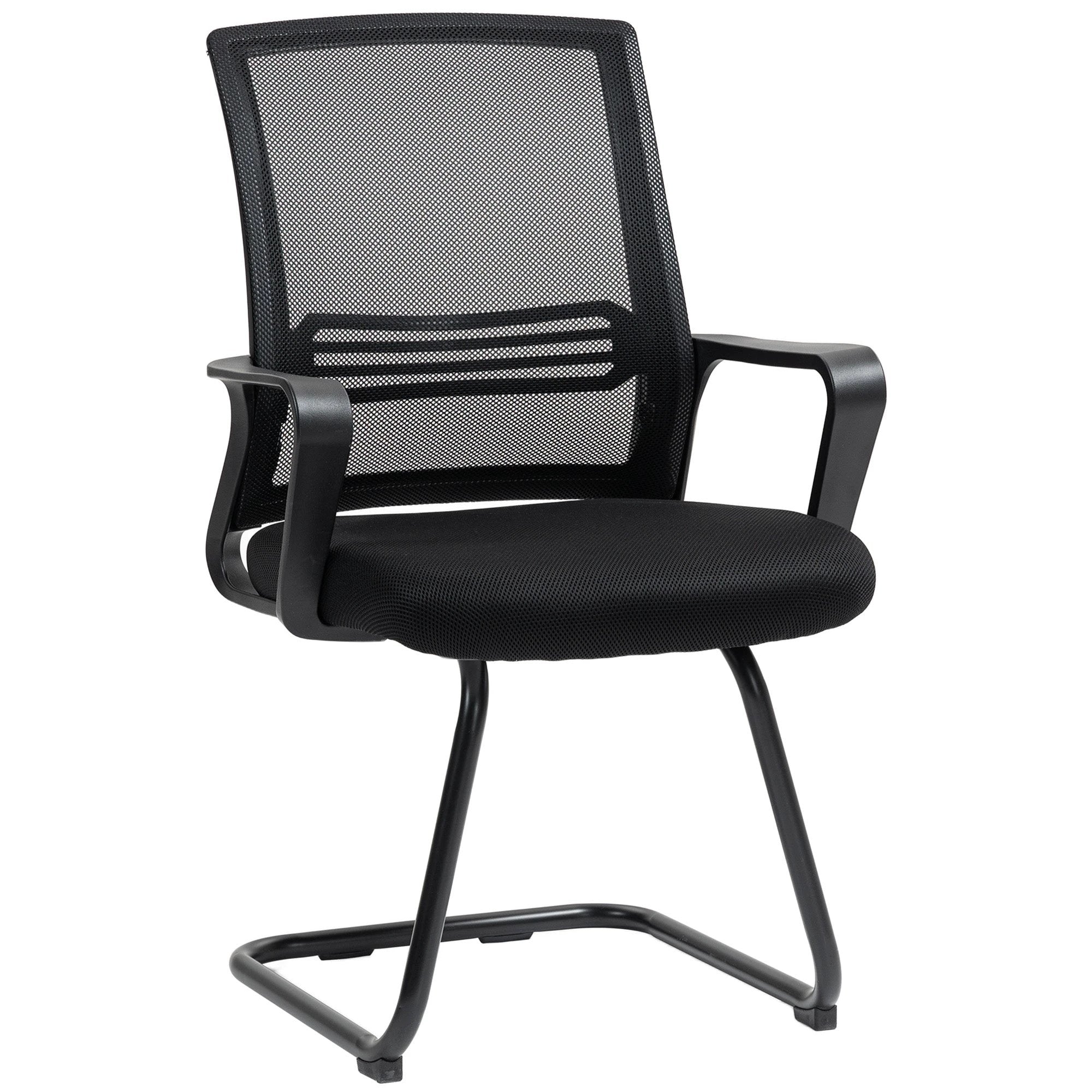 HOMCOM Meeting Chair Standard Ergonomic Support For Office by HOMCOM