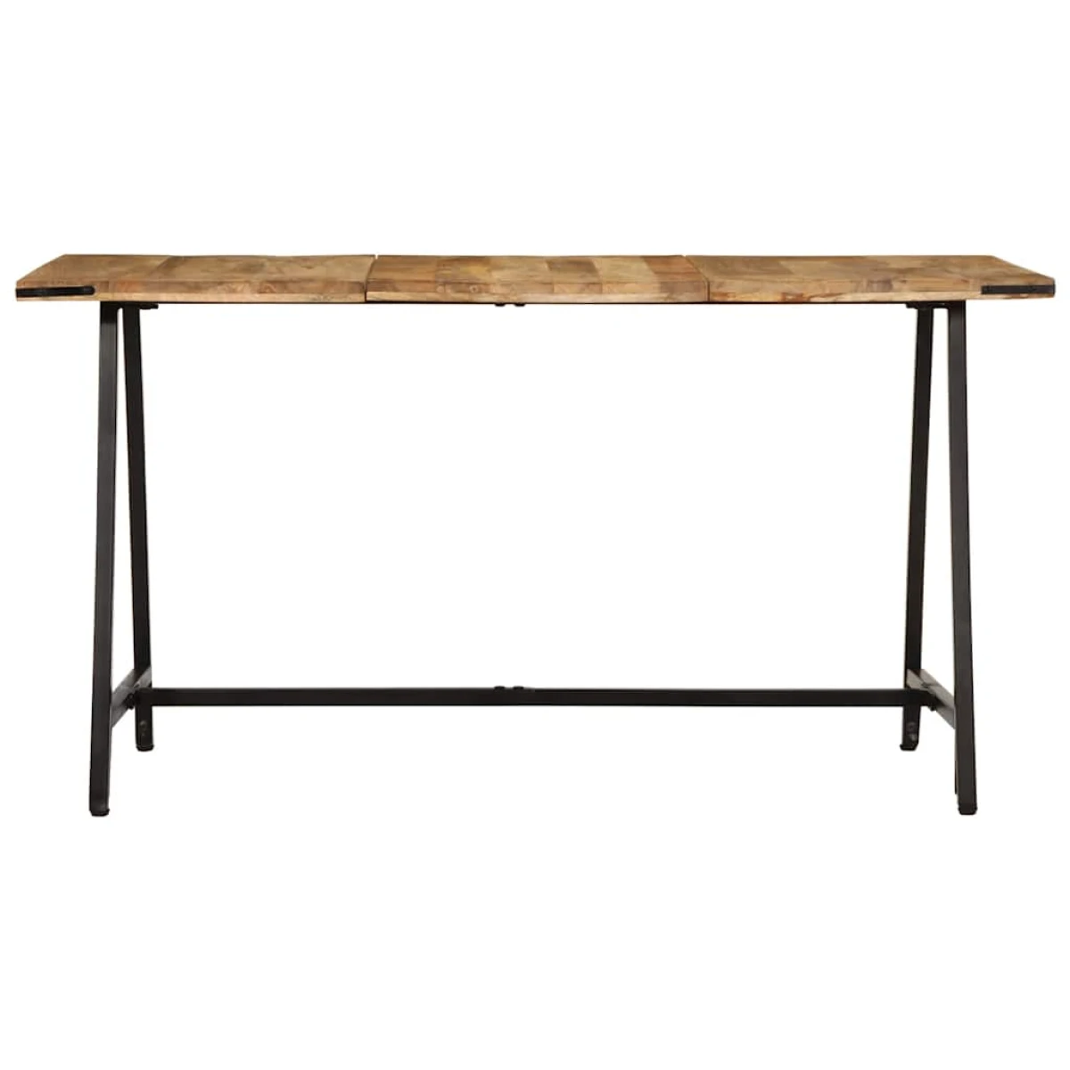 vidaXL VidaXL Dining Table 140x70x75cm Mango Wood Durable Family - Dining Table