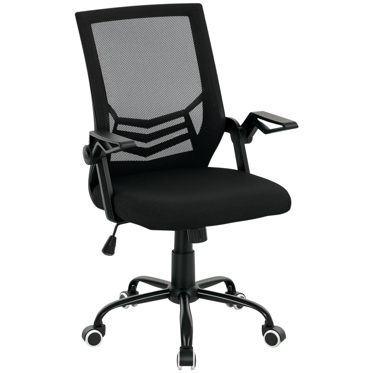 Vinsetto Mesh Swivel Office Chair Ergonomic Lumbar Support by Vinsetto